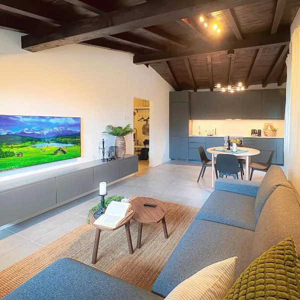 La Rungia - Private Jacuzzi, Free Parking & EV Wallbox, hotel v destinaci Bosco Luganese