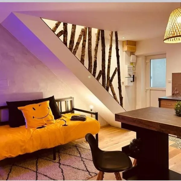 Triplex Belleville 4 lits simples, hotel in Belleville