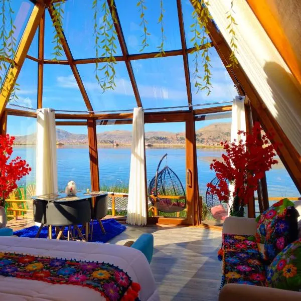 Titicaca Glampina, hotel Punóban