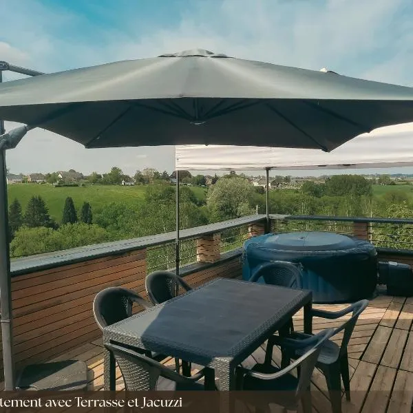 Terrasse 2-1 Appartements du Pont Alsort، فندق في فرويد-شابيل