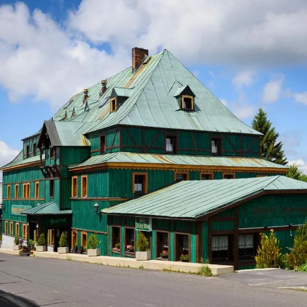Hotel Zelený Dům, hotel in Boží Dar