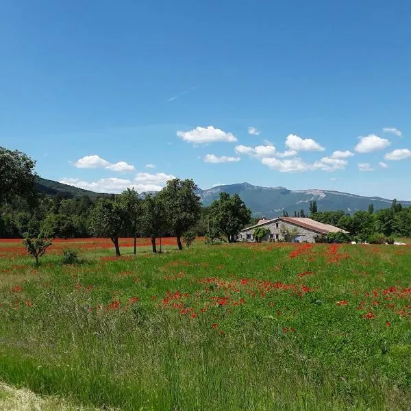 Renovated farm, ferme rénovée, hotel in Savournon