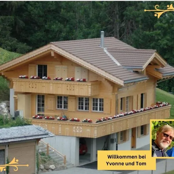 Large Deluxe Studio - Chalet Lovo, hotel in Lenk