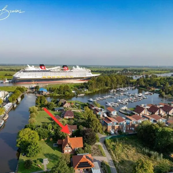 Hafenfewo Weener - Urlaub direkt am Wasser, Hotel in Weener
