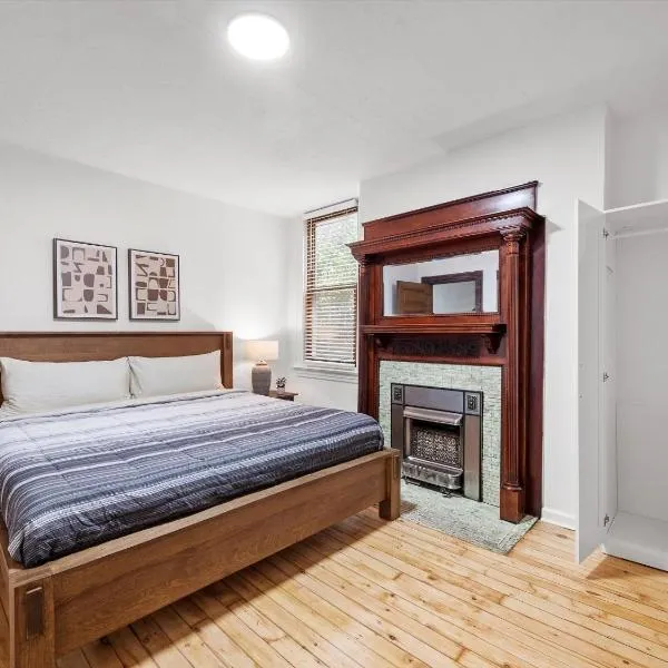 Oakland, Pittsburgh !B Stylish and Quiet Private Bedroom with Shared Bathroom, hotel v destinaci Pittsburgh
