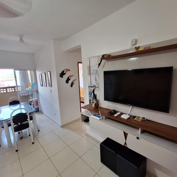 APTO PRAIA UBATUBA - Lindo e Equipado! Internet 500mb e 3 Tvs 2 Quartos Estacionamento TUDO PERTO - Foto 2