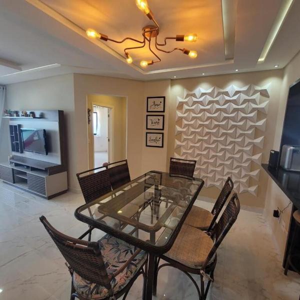 Lindo apartamento de frente para a praia