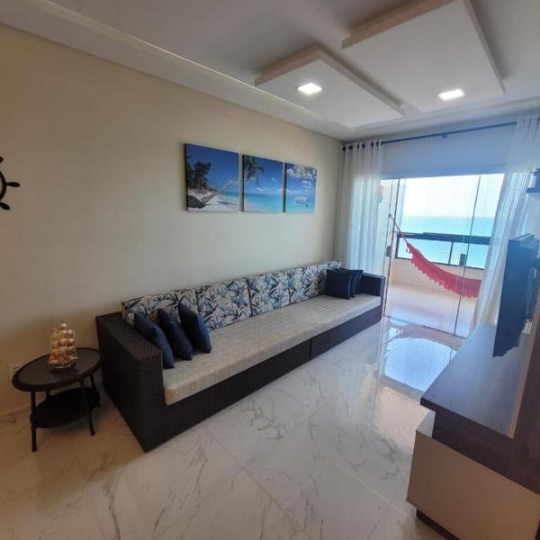 Lindo apartamento de frente para a praia - Foto 5