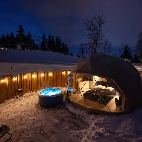 Diamond Glamp & Jacuzzi、ザコパネのホテル