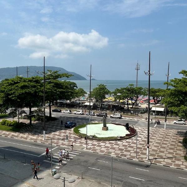 Apartamento Frente a Praia do Embare Santos 2