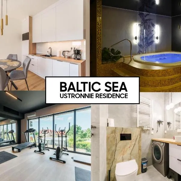 Lulu Apartments - BALTIC SEA - Apartament dwupokojowy - siłownia sauna jacuzzi parking - Ustronnie Residence、ウストロニエ・モルスキエのホテル