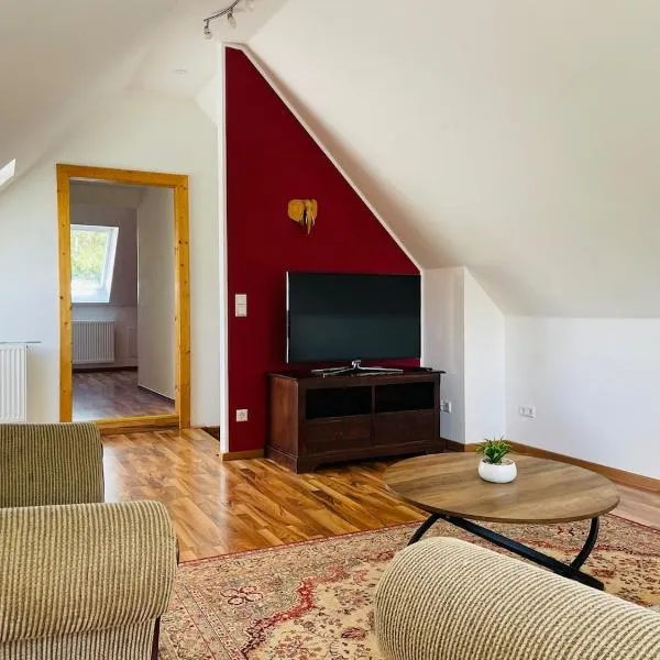 Helle und gemütliche Ferienwohnung im Lausitzer Seenland, hotel v destinaci Grünewald