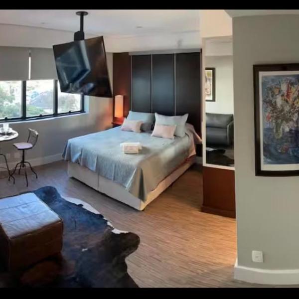 Quarto Hotel 4 estrelas Av Ibirapuera, com garagem - Foto 5