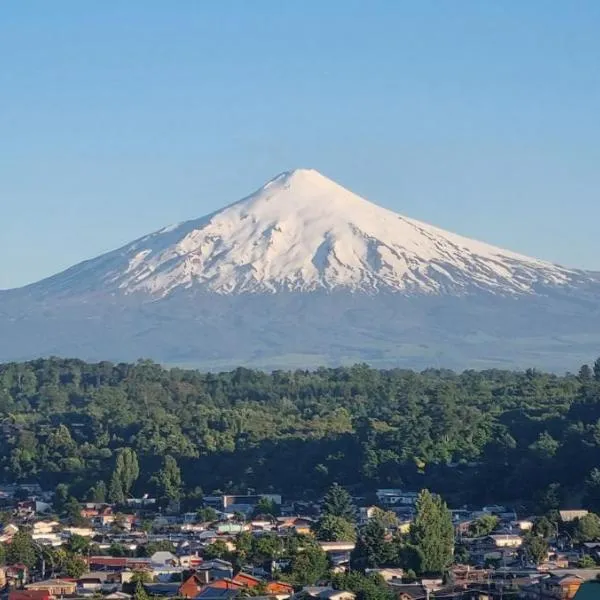 Departamento Villarrica Vista al Lago y Volcanes, hotel v destinaci Villarrica