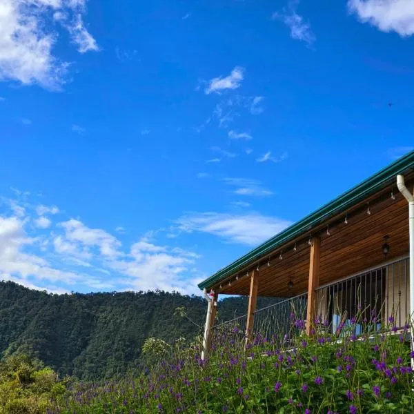 Bosque Tapantí, cerca del PN Tapantí en Orosí, Cartago, Costa Rica, hotel v destinaci Purisil