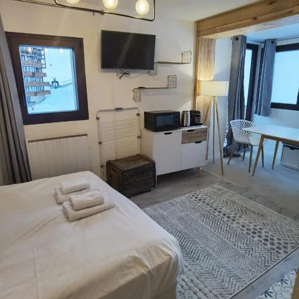 MyHome - PSO37 - Studio cosy 4 pax Val Claret, hotel v destinaci Tignes