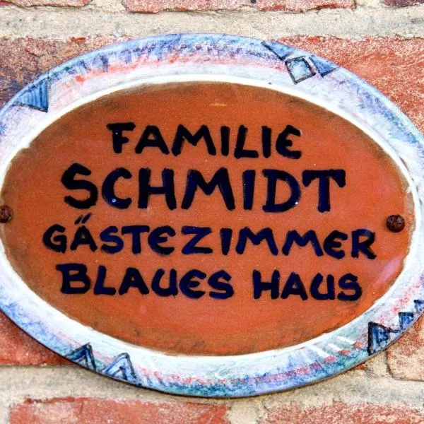 Blaues Haus, hotel in Glückstadt