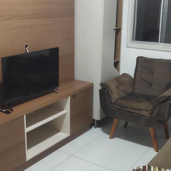 Apartamento para 6 hóspedes, IPTV, Suite e Garagem, próximo de TUDO
