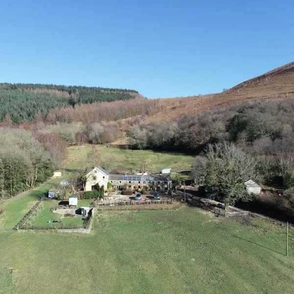 Tunnel Cottages at Blaen-nant-y-Groes Farm、アバーデアのホテル