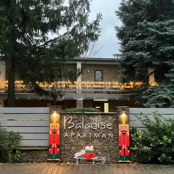 Baladise Apartman, hotel in Balatonvilágos