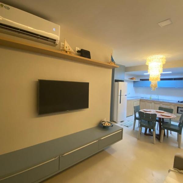 Apt estiloso na praia