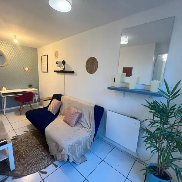 Le petit refuge 28m2 2 personnes avec extérieur, hotel v destinácii Denain