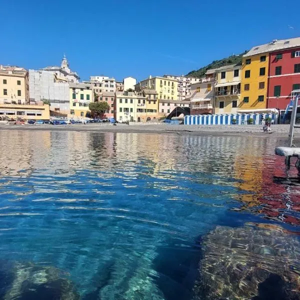 Casa Nice - centro Bogliasco, hotel Bogliascóban