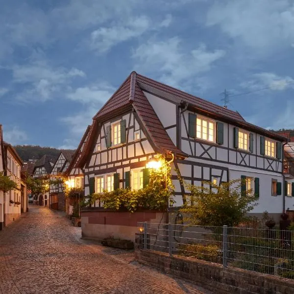 Winzerlodge, Wohnung Muskateller, hotel in Gleiszellen-Gleishorbach