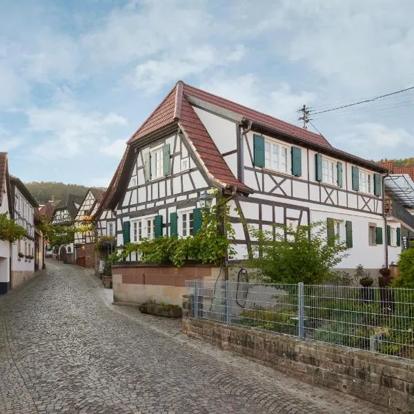 Winzerlodge, Wohnung Riesling, hotel v destinaci Gleiszellen-Gleishorbach