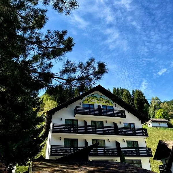 Pensiunea Orzan, hotel Felsőmoécsen