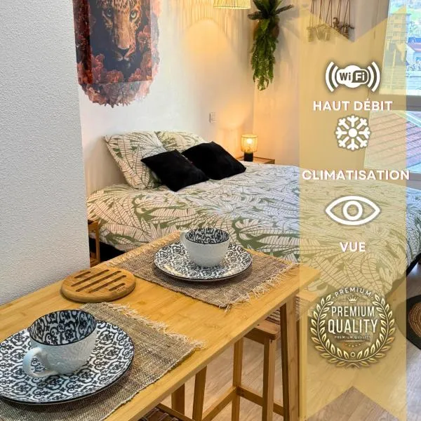 Jungle - Vue - Clim - Wifi, hotel v destinaci Lurdy