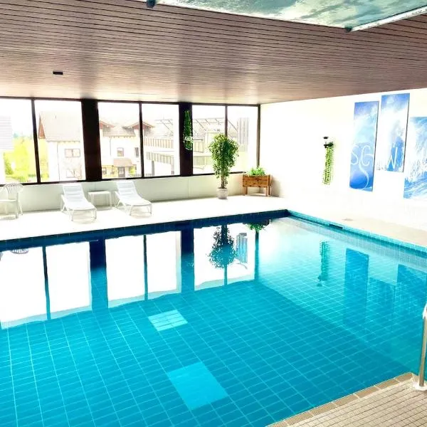 Mini Apartment mit Pool Nutzung & Balkon, Hotel in Höchenschwand