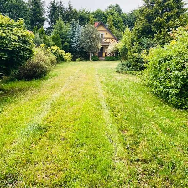 Dom wakacyjny nad Jeziorem Dadaj、ビスクピエツのホテル