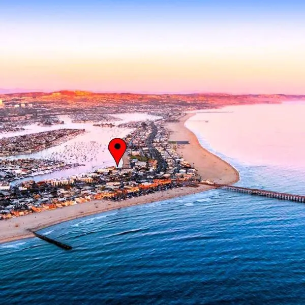Surf Casita - Luxury Beach Home - Steps to Ocean & Walk to everything, hotel v destinaci Newport Beach