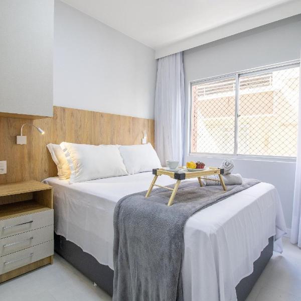 JDF33 - Quadra Mar, 1 Dorm, Rua 1200, Climatizado