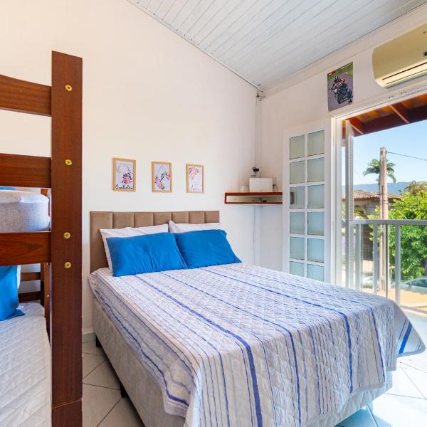 Casa Gomes com 3 suítes e ar-condicionado até 12 pessoas em Ubatuba Itaguá - Foto 2