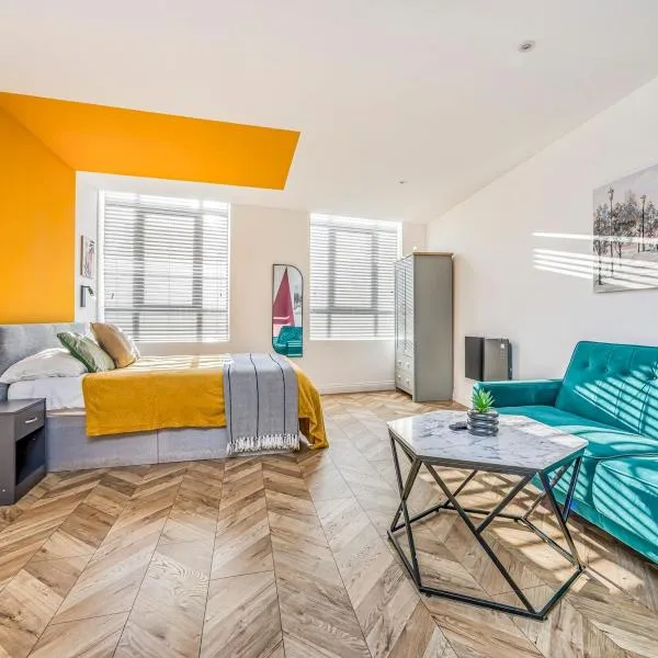 Central Modern Studio Apartment, hotel a Portsmouth
