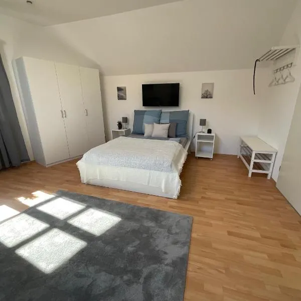 Gemütliche 1-Zimmer-Wohnung in Pfungstadt-Eschollbrücken, Hotel in Pfungstadt