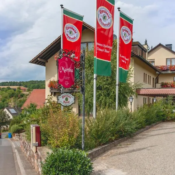 Hotel Restaurant Martha, hotel v destinaci Wertheim