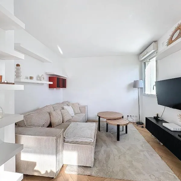 Apt 6p-Standing RER Paris 15 min, hotel en Joinville-le-Pont