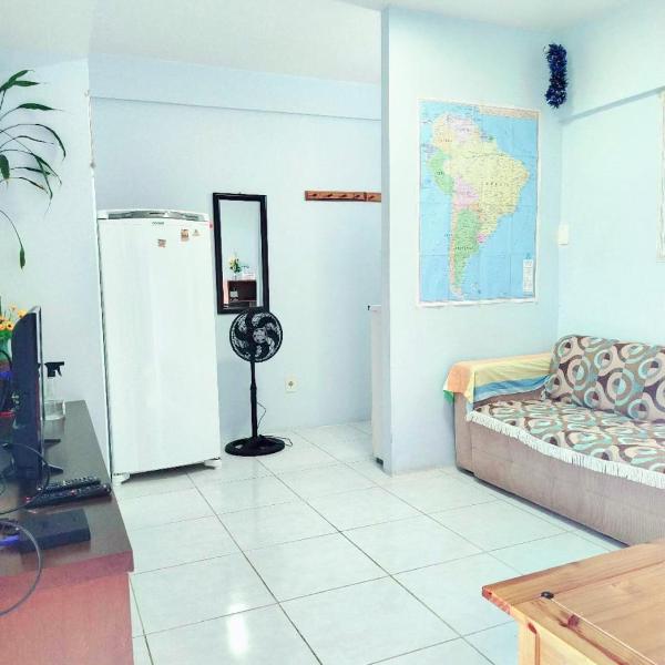 Apartamento no centro do Florianópolis. todos os móveis e ventiladores, Wi-Fi, cozinha completa, Acomoda até 4 pessoas. No coração de Florianópolis perto de tudo! Desfrute do centro e trapeche de beiramar norte de Floripa com uma bela caminhada . - Foto 5