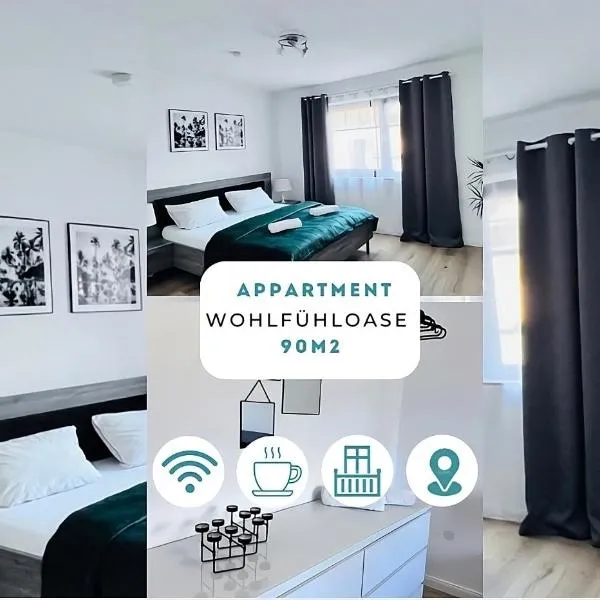 Moderne, helle Wohnung mit Terasse 15min bis OB Centro, Klimaanlage, hotel en Dinslaken