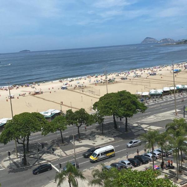 Melhor Vista de Copacabana! Quarto Casal Privativo em Apartamento Compartilhado - Foto 5