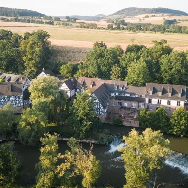 Neumühle Resort & Spa, hotel v destinaci Hammelburg