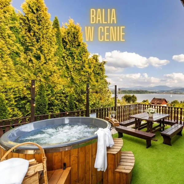 Villa Beskidzka 100 - SAUNA & BALIA z Jacuzzi Widok na góry i jezioro żywieckie, hotel v destinaci Zarzecze
