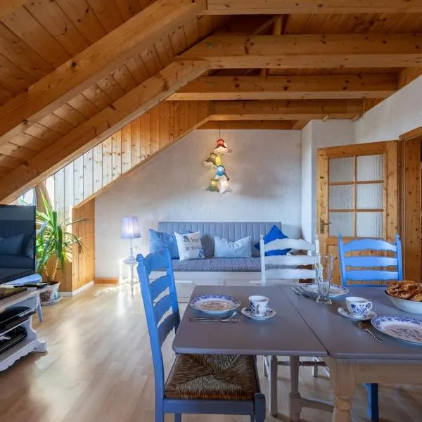 Gemütliche Wohnung nahe München mit kleinem Garten, hotel Emmeringben