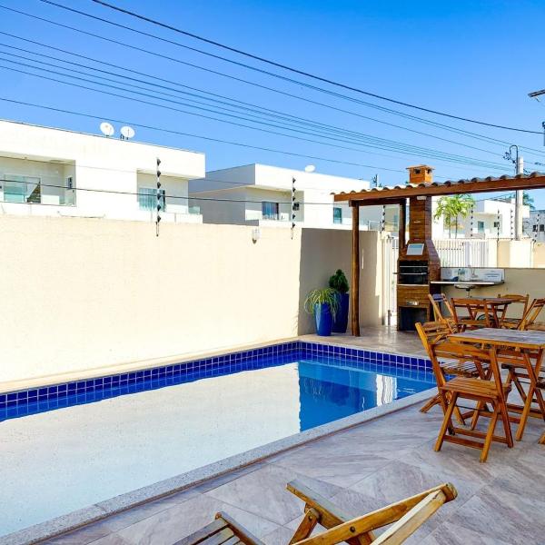 2 suítes c/ Ar, Piscina, Churrasqueira, 400mt Mar - Foto 4
