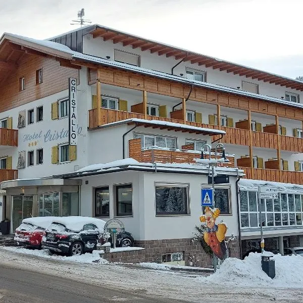 Hotel Cristallo, hotel Santa Cristina in Val Gardenában