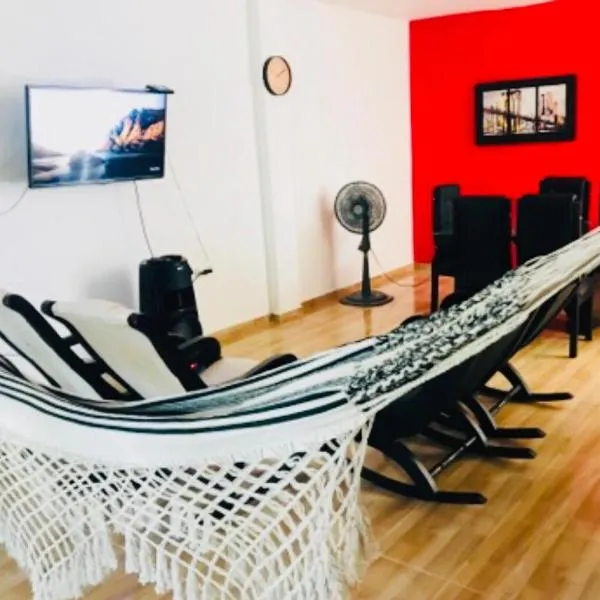 Cabaña la isla, hotell Coveñases