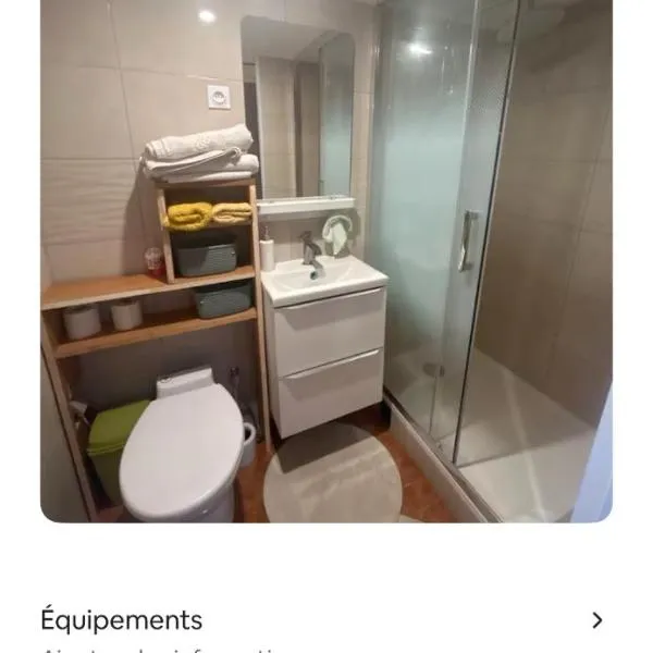 studio, hotel in Tremblay En France